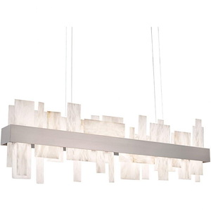 Acropolis-65.4W 1 LED Chandelier in Mid-Century Modern Style-46 Inches Wide by 20 Inches High - 1045337