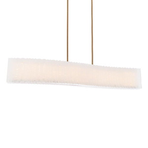 Rhiannon - 81W 1 LED Linear Chandelier In Mid-Century Modern Style-7 Inches Tall and 6 Inches Wide