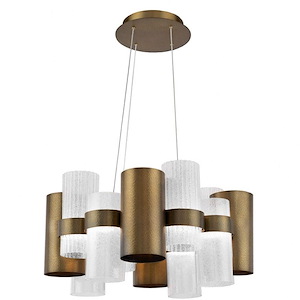 Harmony-80W 18 LED Chandelier in Modern Style-34.5 Inches Wide by 13.75 Inches High