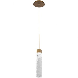 Minx-4W 1 LED Pendant in Mid-Century Modern Style-1.75 Inches Wide by 13 Inches High