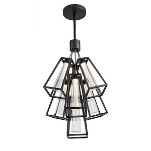 Avant Garde-40.5W 7 LED Outoor Chandelier in Mid-Century Modern Style-27.13 Inches Wide by 30.5 Inches High - 1152122