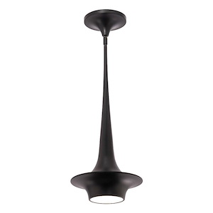 Hugo - 22.5W 1 LED Mini Pendant In Modern Style-23.5 Inches Tall and 10.13 Inches Wide