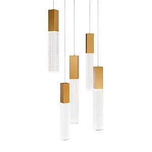 Cinema - 35W 5 4CCT LED Pendant-16 Inch Tall and 17 Inch Wide - 1376630