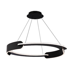 Ilios - 45.5W 4 LED Pendant In Contemporary Style-3.5 Inches Tall and 29 Inches Wide