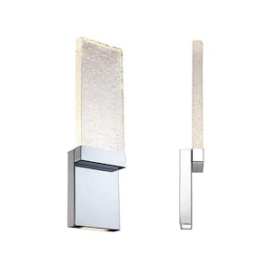 Glacier-10W 1 LED Wall Sconce in Modern Style-2.8 Inches Wide by 21 Inches High - 1334018