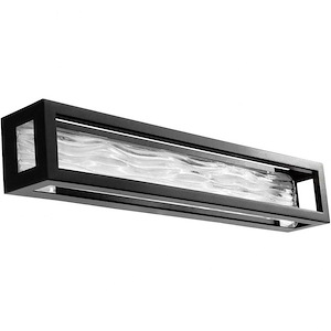 Shock Waves - 32W 1 LED Bath Vanity In Modern Style-4.75 Inches Tall and 4 Inches Wide
