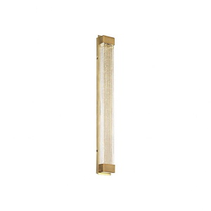 Tower-16W 1 LED Wall Sconce in Mid-Century Modern Style-2.25 Inches Wide by 27 Inches High