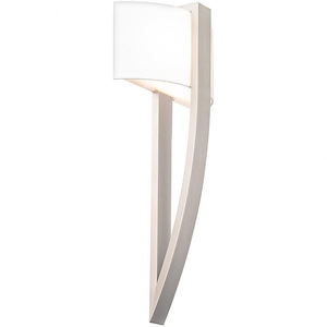 Curvana-10.8W 1 LED Wall Mount in Transitional Style-3.5 Inches Wide by 20 Inches High