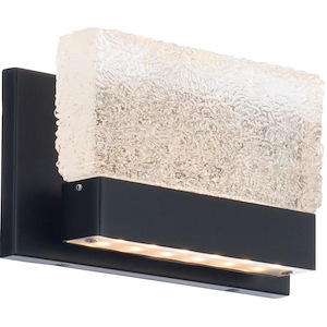 Glacier - 14W 1 LED Wall Sconce In Modern Style-6 Inches Tall and 3 Inches Wide - 1224143