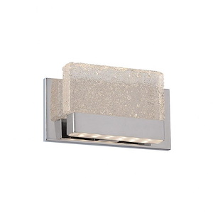 Glacier-14W 1 LED Wall Sconce in Modern Style-3 Inches Wide by 6 Inches High
