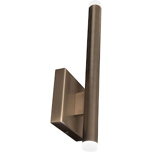 Burning Man-8.5W 1 LED Wall Sconce in Modern Style-2.96 Inches Wide by 14.5 Inches High