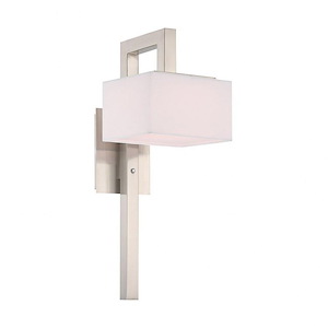 Garbo-7.5W 1 LED Wall Sconce in Contemporary Style-12.33 Inches Wide by 22 Inches High