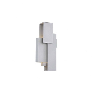 Escher-11W 1 LED Wall Sconce in Modern Style-3.88 Inches Wide by 14 Inches High