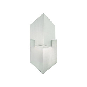 Cupid - 16W 1 LED Outdoor Wall Mount In Contemporary Style-13.88 Inches Tall and 3.13 Inches Wide