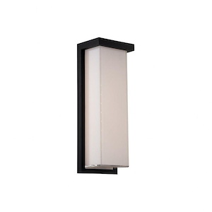 Ledge-19.5W 1 LED Outdoor Wall Mount in Contemporary Style-4 Inches Wide by 14 Inches High