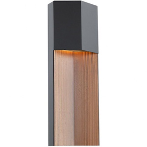 Dusk - 14W 1 LED Outdoor Wall Mount In Contemporary Style-20 Inches Tall and 3.63 Inches Wide - 1224335