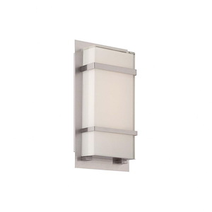 Phantom-12W 1 LED Outdoor Wall Mount in Contemporary Style-3 Inches Wide by 11 Inches High