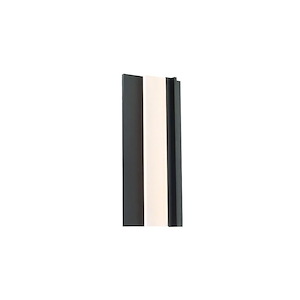 Enigma - 17W 1 LED Outdoor Wall Mount In Contemporary Style-18 Inches Tall and 3.5 Inches Wide