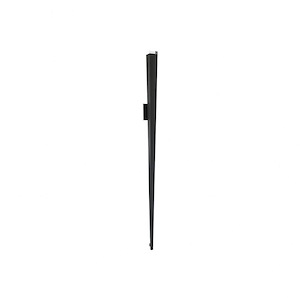Staff-25W 1 LED Outdoor Wall Mount in Contemporary Style-4 Inches Wide by 70 Inches High