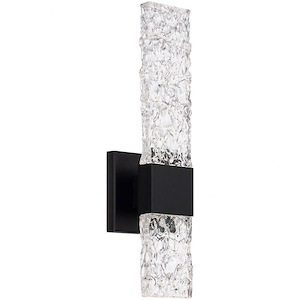 Reflect-10.9W 2 LED Outdoor Wall Mount in Modern Style-3.25 Inches Wide by 18 Inches High