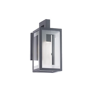 Cambridge - 8W 1 LED Outdoor Wall Mount In Transitional Style-11 Inches Tall and 6.75 Inches Wide - 1224749