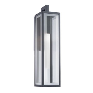 Cambridge - 17W 1 LED Outdoor Wall Mount In Transitional Style-25 Inches Tall and 7.88 Inches Wide - 1224750