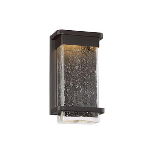 Vitrine-5W 1 LED Outdoor Wall Mount in Modern Style-4 Inches Wide by 12 Inches High
