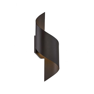 Helix-8W 2 LED Outdoor Wall Mount in Modern Style-4.5 Inches Wide by 17 Inches High - 880655