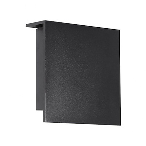 Square-11W 1 LED Outdoor Wall Mount in Contemporary Style-2.5 Inches Wide by 8 Inches High - 880761