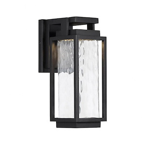 Two If By Sea-15W 1 LED Outdoor Wall Mount in Mid-Century Modern Style-5.81 Inches Wide by 11.88 Inches High - 1334357