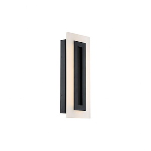 Shadow-14W 1 LED Outdoor Wall Mount in Modern Style-3.25 Inches Wide by 17 Inches High