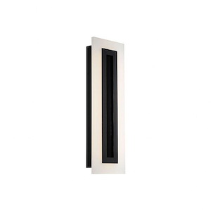 Shadow-21W 1 LED Outdoor Wall Mount in Modern Style-3.25 Inches Wide by 24 Inches High