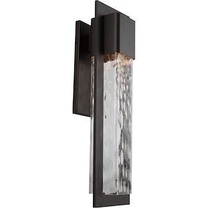 Mist-10.5W 1 LED Outdoor Wall Mount in Contemporary Style-6.5 Inches Wide by 25 Inches High - 970569