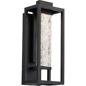 Lanterna-10W 1 LED Outdoor Wall Mount in Contemporary Style-7.19 Inches Wide by 17.69 Inches High