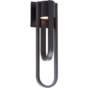 Wexler-12.43W 1 LED Outdoor Wall Mount in Contemporary Style-4.88 Inches Wide by 16.5 Inches High
