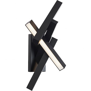 Chaos-22.7W 4 LED Wall Mount in Mid-Century Modern Style-4.25 Inches Wide by 11.5 Inches High