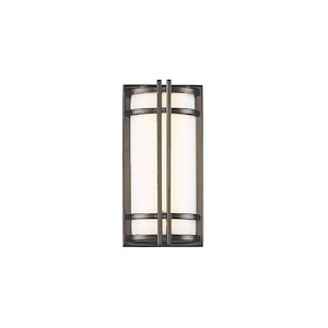 Skyscraper-12W 1 LED Outdoor Wall Mount in Contemporary Style-3.25 Inches Wide by 12 Inches High - 880756