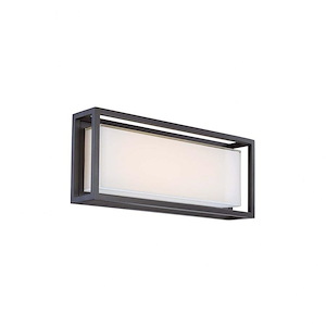 Framed-38W 1 LED Outdoor Wall Mount in Modern Style-3.5 Inches Wide by 10 Inches High - 880651