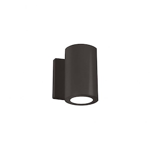 Vessel-16.5W 1 LED Up or Down Outdoor Wall Mount in Contemporary Style-4 Inches Wide by 5.6 Inches High