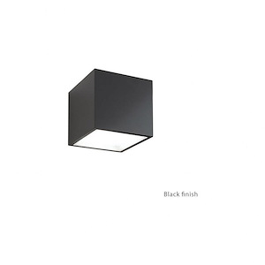 Bloc-30.5W 2 LED Up and Down Outdoor Wall Mount in Contemporary Style-6 Inches Wide by 5.5 Inches High