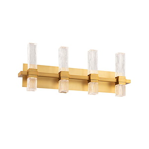 Cinaplex - 5W 4 LED Bath Vanity-9.75 Inch Tall and 4 Inch Wide - 1428816