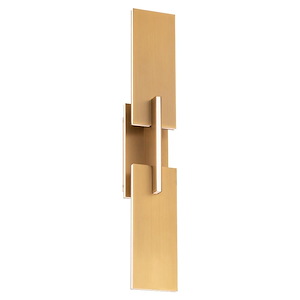 Amari - 26.5W 15 LED Wall Sconce In Modern Style-22 Inches Tall and 3.5 Inches Wide