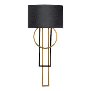 Sartre - 27.1W 2 LED Wall Sconce In Modern Style-32 Inches Tall and 14 Inches Wide