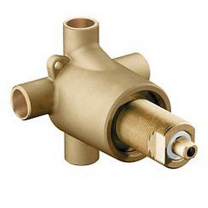 Commercial Three-Function 1/2 Inch Transfer Valve - 5.0 Inches W x 5.12 Inches H