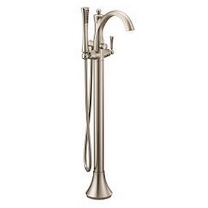 Wynford - One-Handle Tub Filler Includes Hand Shower - Multiple Finishes - 1322508