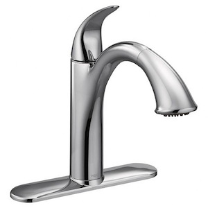 Camerist - One-Handle Pullout Kitchen Faucet - 9.438 Inches W x 3.0 Inches H