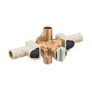 M-Pact - Includes Bulk Pack Posi-Temp 1/2 Inch Cpvc Cpvc Inlets/Cc Outlets Connection Pressure Balancing - 10.25 Inches W x 11.38 Inches H