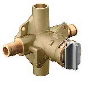 M-Pact - Includes Bulk Pack Posi-Temp 1/2 Inch Cold Expansion Pex Inlets/Cc Outlets Connection Pressure Balancing - Multiple Finishes - 1323144