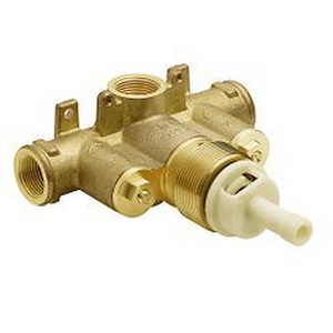 ExactTemp - Exacttemp 3/4 Inch Ips Connection Includes Check Stops Thermostatic - 5.5 Inches W x 7.25 Inches H