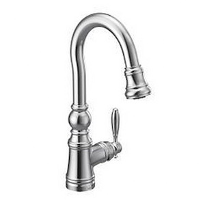 Weymouth - One-Handle Pulldown Bar Faucet - Multiple Finishes